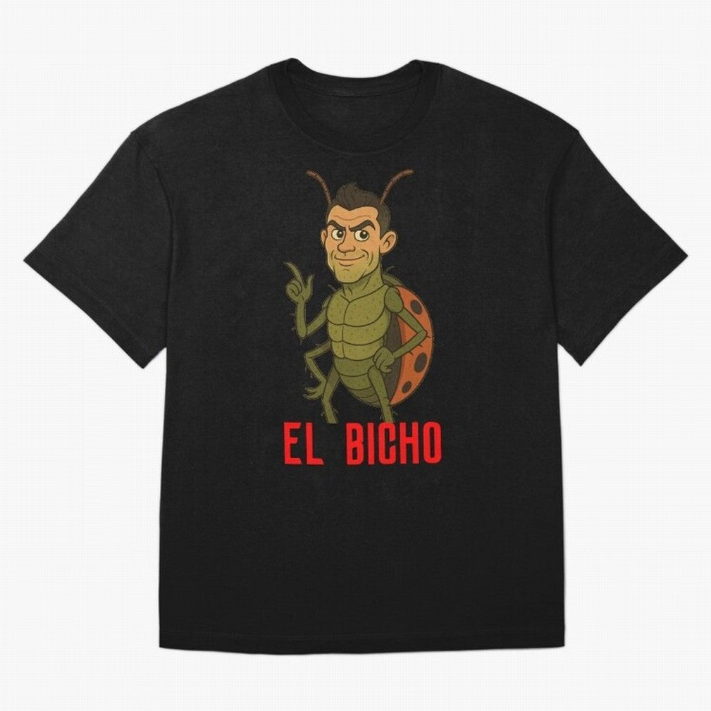 Ronaldo - El Bicho Oversized T-Shirt Celebrate the Biggest Stage of FIFA World Cup 2026 USA Canada Mexico for Fans of Haaland and France and Portugal, Bringing Football History, Final Match Energy, Crowd Noise and Once in a Lifetime Moments; Ideal