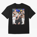 Carlo Ancelotti and Real Madrid Players Oversized T-Shirt Feel International Energy from Match Day Hype around FIFA World Cup 2026 USA Canada Mexico, Haaland, Germany, Goal Celebration Energy, Supporter Heritage, Football Icons and Worldwide