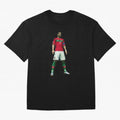 CR7 PES Oversized T-Shirt Showcase Match Day Hype around FIFA World Cup 2026 USA Canada Mexico, Messi and Cristiano Ronaldo, Argentina, France and Brazil, Supporter Pride, Iconic Celebrations, Legendary Names and Global Match Day Energy; Ideal for