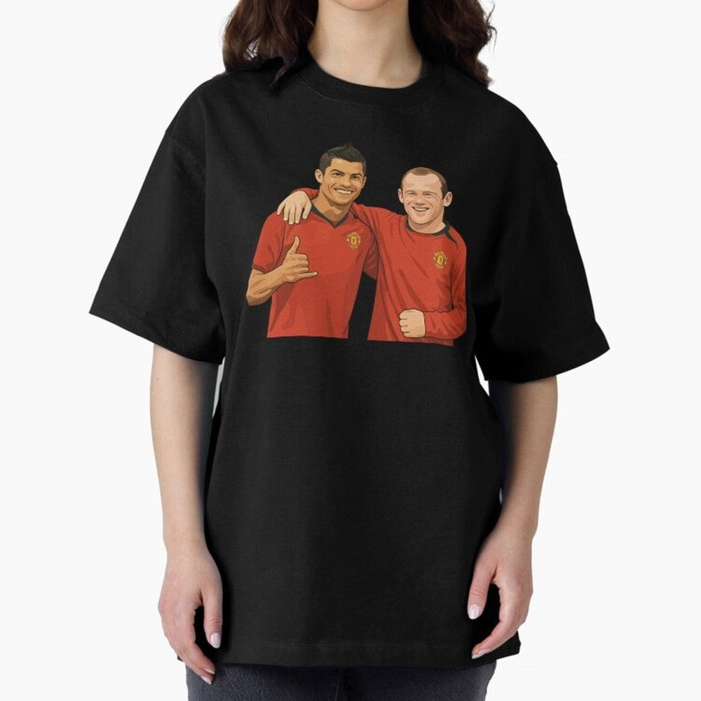 Ron & Roon Oversized T-Shirt Celebrate Global Passion for FIFA World Cup 2026 Group Stage Featuring Neymar, Argentina and Brazil Energy, Stadium Memories, Football Loyalty, International Chants and Championship Tradition; Perfect for Fans,