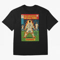 CR7 comic cover Oversized T-Shirt Fuel Global Football Passion for FIFA World Cup 2026 Group Stage, with Messi, England, France and Netherlands, Vintage Soccer Flavor, Modern Football Stars, National Flags and Final Night Emotion; Created for Match