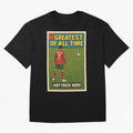 CR7 Comic Oversized T-Shirt Join Supporters Worldwide for Match Day Hype around FIFA World Cup 2026 USA Canada Mexico, Mbappe and Neymar, Argentina and Brazil, Vintage Soccer Flavor, Modern Football Stars, National Flags and Final Night Emotion;