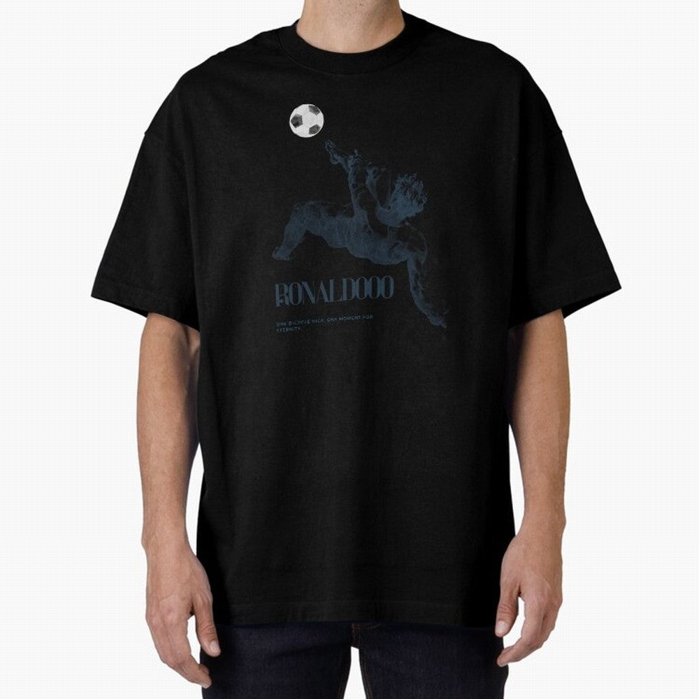 Artistic Strike Oversized T-Shirt Celebrate Fan Culture around Global Football Passion for FIFA World Cup 2026 USA Canada Mexico, Connected to Haaland, Netherlands, Soccer Culture, Superstar Moments, National Team Dreams and Competitive Fire; Built