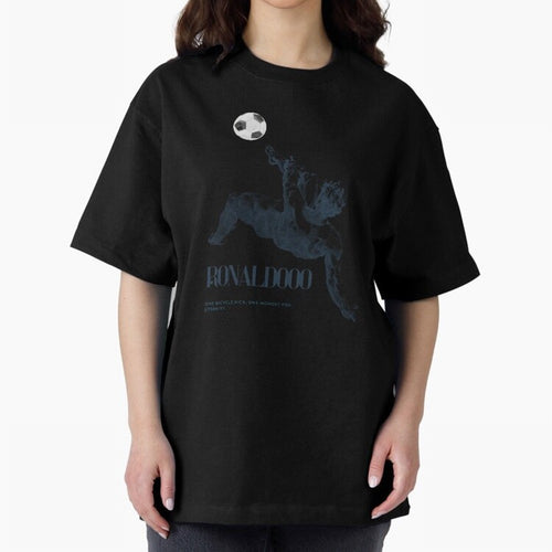 Artistic Strike Oversized T-Shirt Celebrate Fan Culture around Global Football Passion for FIFA World Cup 2026 USA Canada Mexico, Connected to Haaland, Netherlands, Soccer Culture, Superstar Moments, National Team Dreams and Competitive Fire; Built