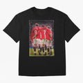 Ronaldo Berbatov Rooney Oversized T-Shirt Discover Match Day Hype around FIFA World Cup 2026, Messi, CR7 and Mbappe, Argentina and Brazil, Retro Football Energy, Iconic Rivalries, Trophy Chase Drama and Stadium Atmosphere; Ideal for Passionate Fans
