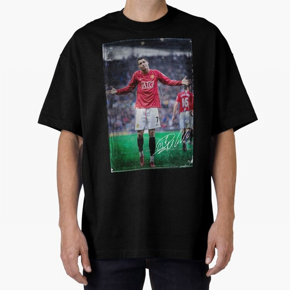 Cristiano Ronaldo Oversized T-Shirt Mark FIFA World Cup 2026 USA Canada Mexico Spirit, Driven by Argentina, Cristiano Ronaldo, Soccer Culture, Superstar Moments, National Team Dreams and Competitive Fire; Ideal for Passionate Fans Who Love Underdog