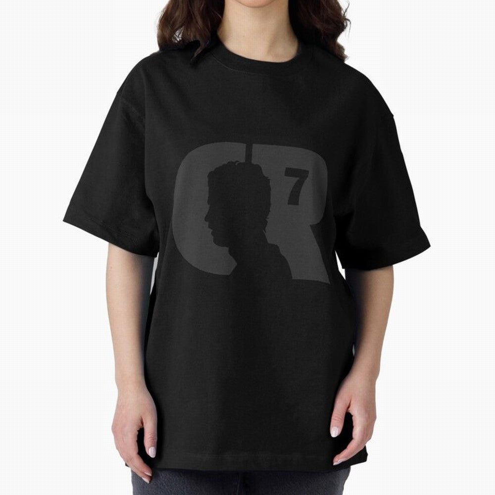 CR7 Cristiano Ronaldo Oversized T-Shirt Bring Match Day Fire to FIFA World Cup 2026 Group Stage Spirit, Made for Spain, Haaland, Football Passion, Legendary Performances, Festival Vibes and Supporter Community; Ideal for Passionate Fans Who Love