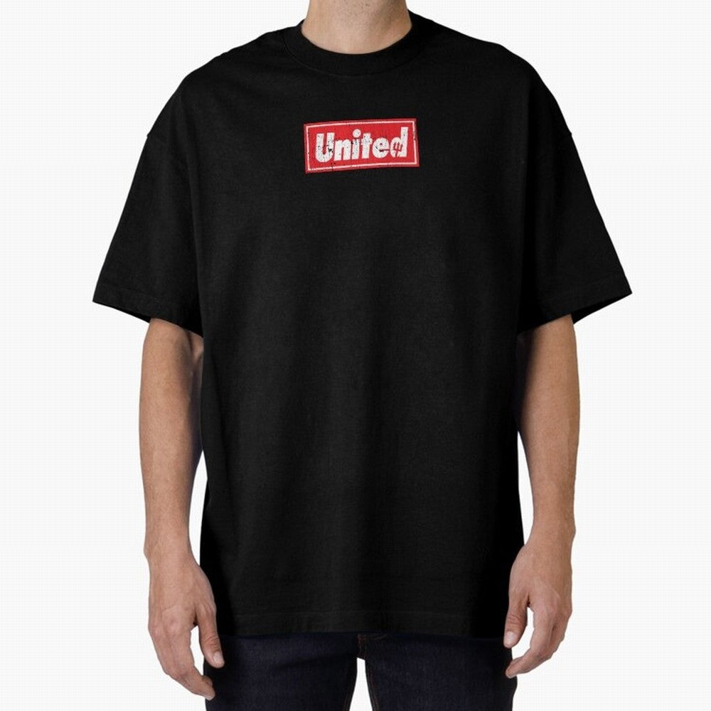 Manchester United Oversized T-Shirt Represent Football Lovers during FIFA World Cup 2026 Connected to CR7, Netherlands Energy, Classic Soccer Heritage, Championship Pressure, Fan Loyalty and International Pride; Great for Watch Parties, Sports
