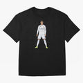 Cristiano Ronaldo at Madrid | Football Legend Oversized T-Shirt Wear the Spirit of Global Football Passion for FIFA World Cup 2026 USA Canada Mexico, Filled with Messi, CR7 and Mbappe, England and Germany, Tournament Hype, Historic Matchups, Family