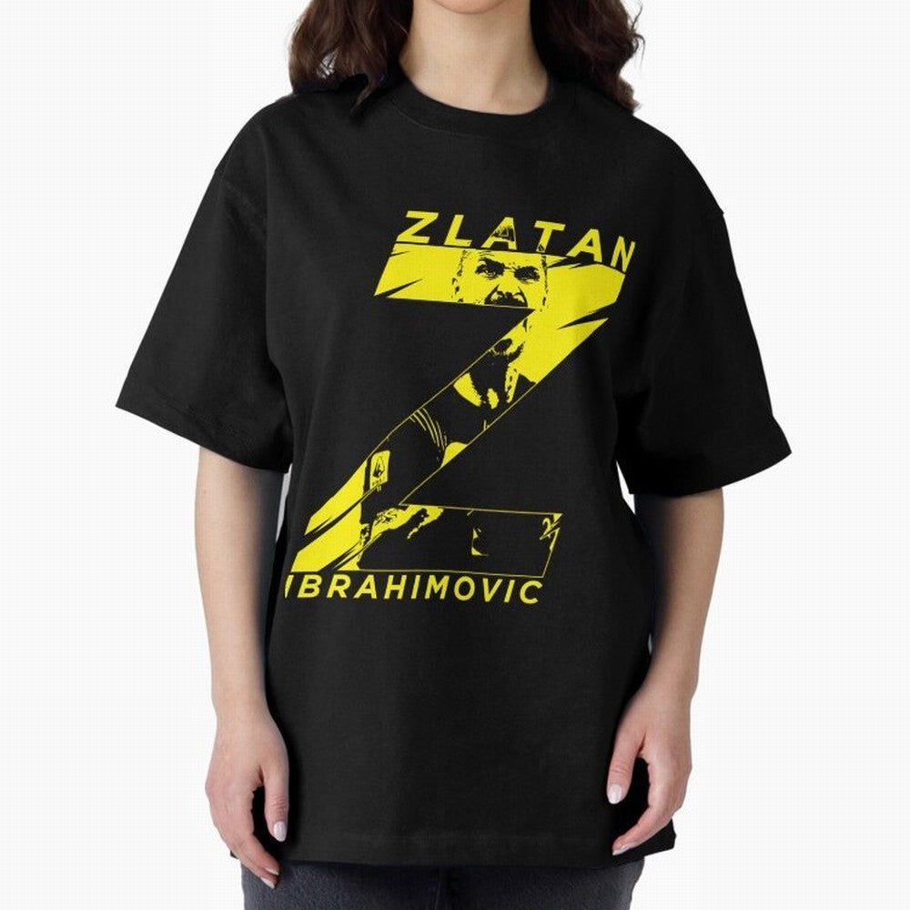 Zlatan Ibrahimovic Swedish God Gjq588 Oversized T-Shirt Bring Bold Fan Energy to FIFA World Cup 2026 Group Stage for Fans of Messi and England, Bringing Tournament Hype, Historic Matchups, Family Viewing Parties and Global Sports Pride; Perfect for