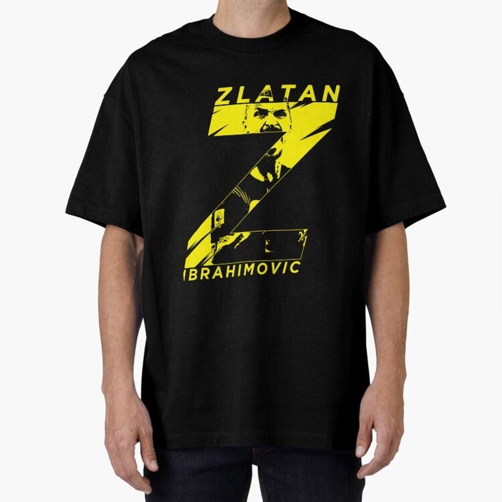 Zlatan Ibrahimovic Swedish God Gjq588 Oversized T-Shirt Bring Bold Fan Energy to FIFA World Cup 2026 Group Stage for Fans of Messi and England, Bringing Tournament Hype, Historic Matchups, Family Viewing Parties and Global Sports Pride; Perfect for
