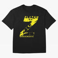 Zlatan Ibrahimovic Swedish God Gjq588 Oversized T-Shirt Bring Bold Fan Energy to FIFA World Cup 2026 Group Stage for Fans of Messi and England, Bringing Tournament Hype, Historic Matchups, Family Viewing Parties and Global Sports Pride; Perfect for