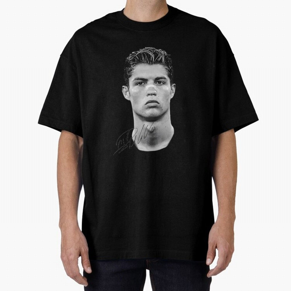 Cr7 - Streetwear Clothing Oversized T-Shirt Celebrate the Magic of FIFA World Cup 2026 Group Stage Spirit, Made for Brazil, Portugal and Argentina, Messi, Neymar and Mbappe, Stadium Memories, Football Loyalty, International Chants and Championship