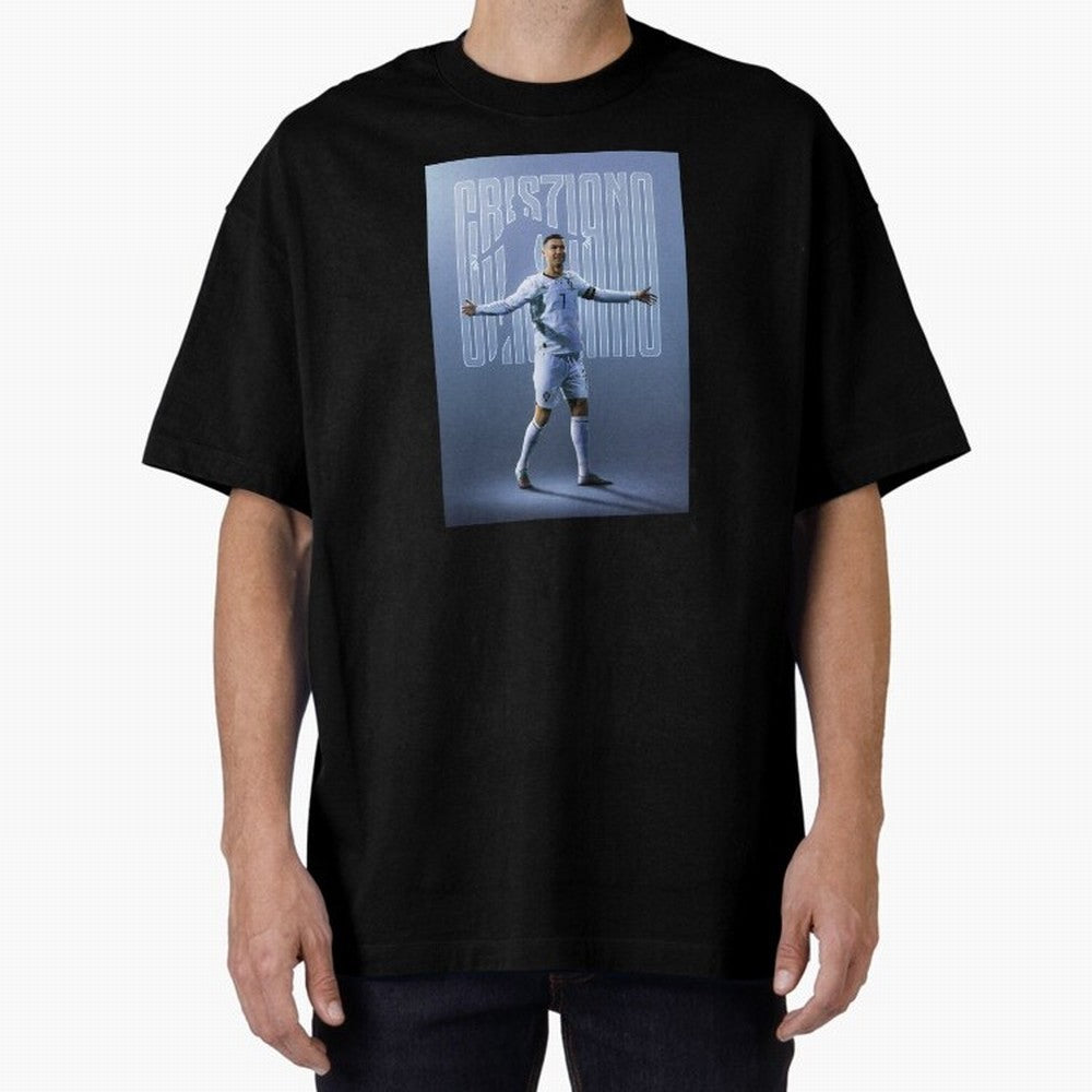 Football Royalty: Cristiano Ronaldo Oversized T-Shirt Fuel the FIFA World Cup 2026 Journey through Messi, Neymar and Mbappe Highlights, Spain Pride, Game Day Rituals, Football Legends, Country Pride and the Road to the Final; Built for Supporters