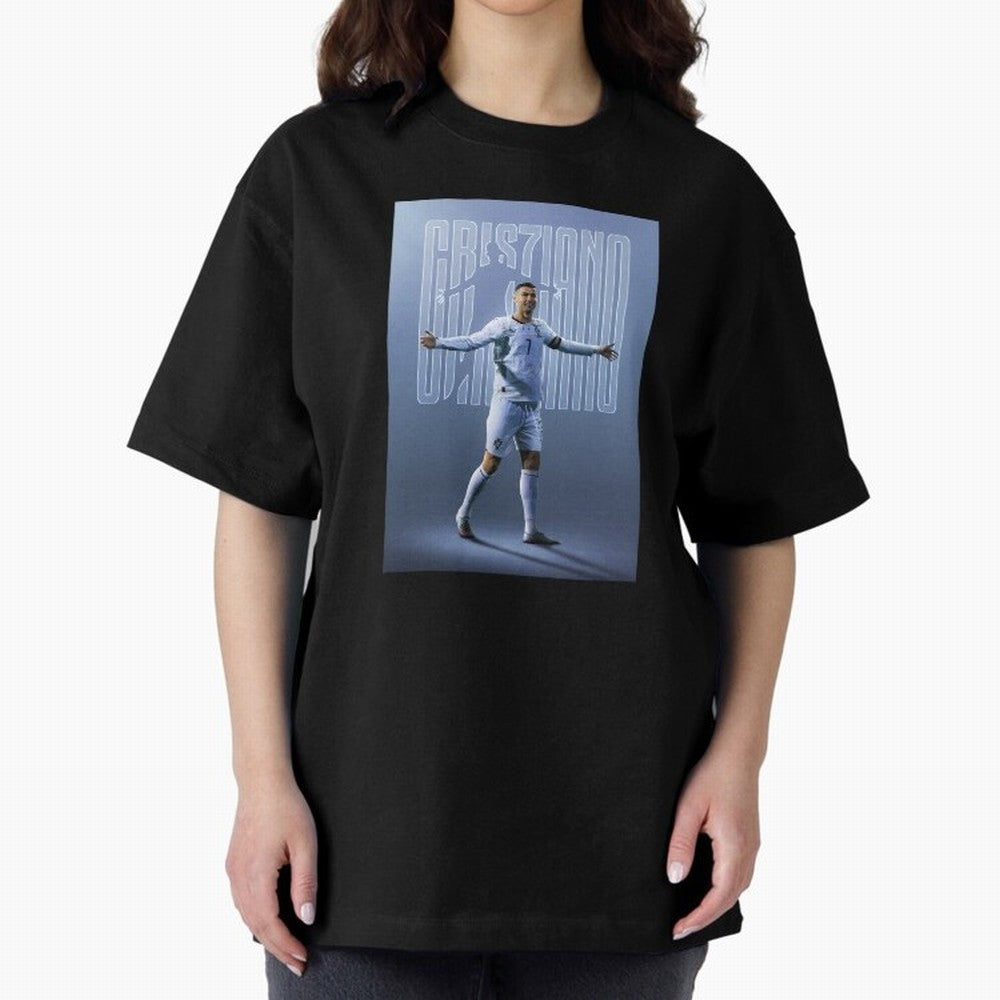 Football Royalty: Cristiano Ronaldo Oversized T-Shirt Fuel the FIFA World Cup 2026 Journey through Messi, Neymar and Mbappe Highlights, Spain Pride, Game Day Rituals, Football Legends, Country Pride and the Road to the Final; Built for Supporters