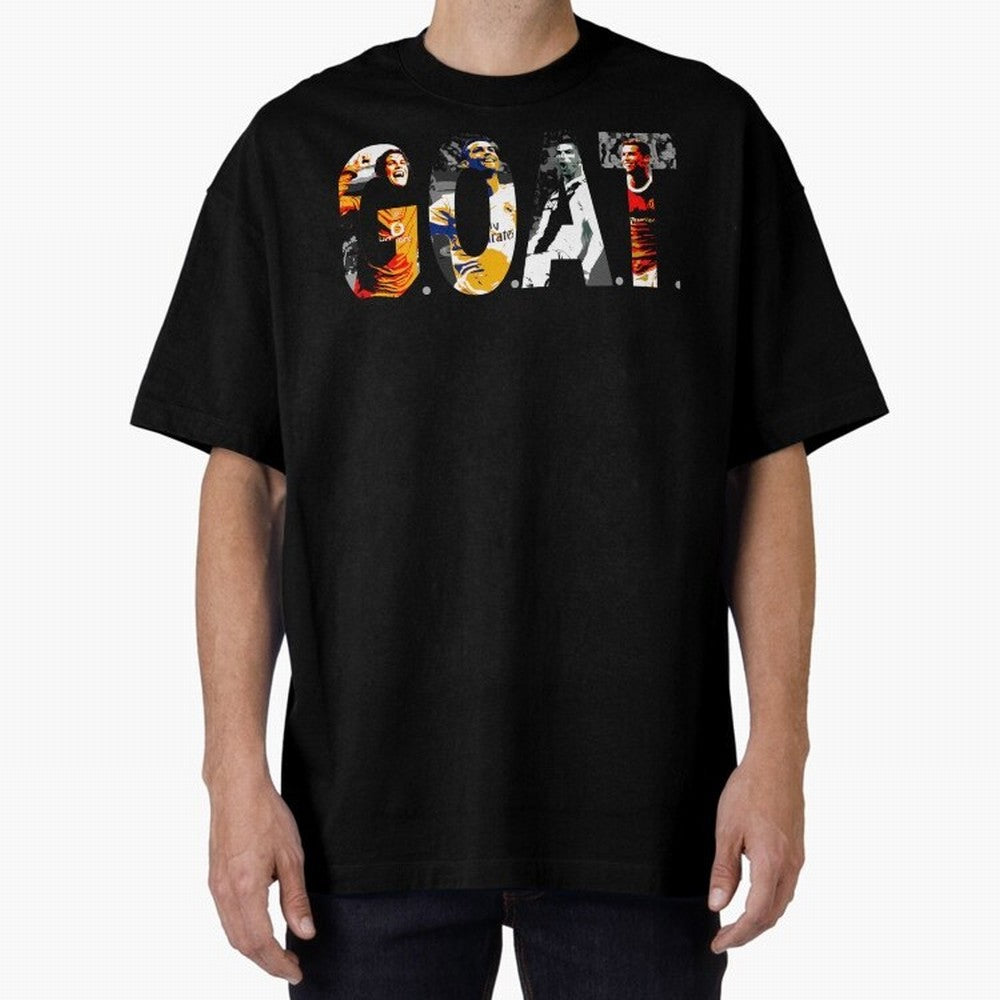 Cristiano Ronaldo Oversized T-Shirt Join the Countdown to FIFA World Cup 2026 USA Canada Mexico for Fans of CR7 and Brazil, Bringing Vintage Soccer Flavor, Modern Football Stars, National Flags and Final Night Emotion; Made for Die Hard Supporters,