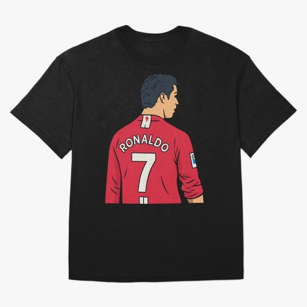 Cristiano Ronaldo Oversized T-Shirt Live for the Drama of Match Day Hype around FIFA World Cup 2026, Messi, Neymar and Mbappe, Brazil, Worldwide Fan Energy, Dramatic Goals, Stadium Lights and Championship Celebrations; Ideal for Fans Who Follow
