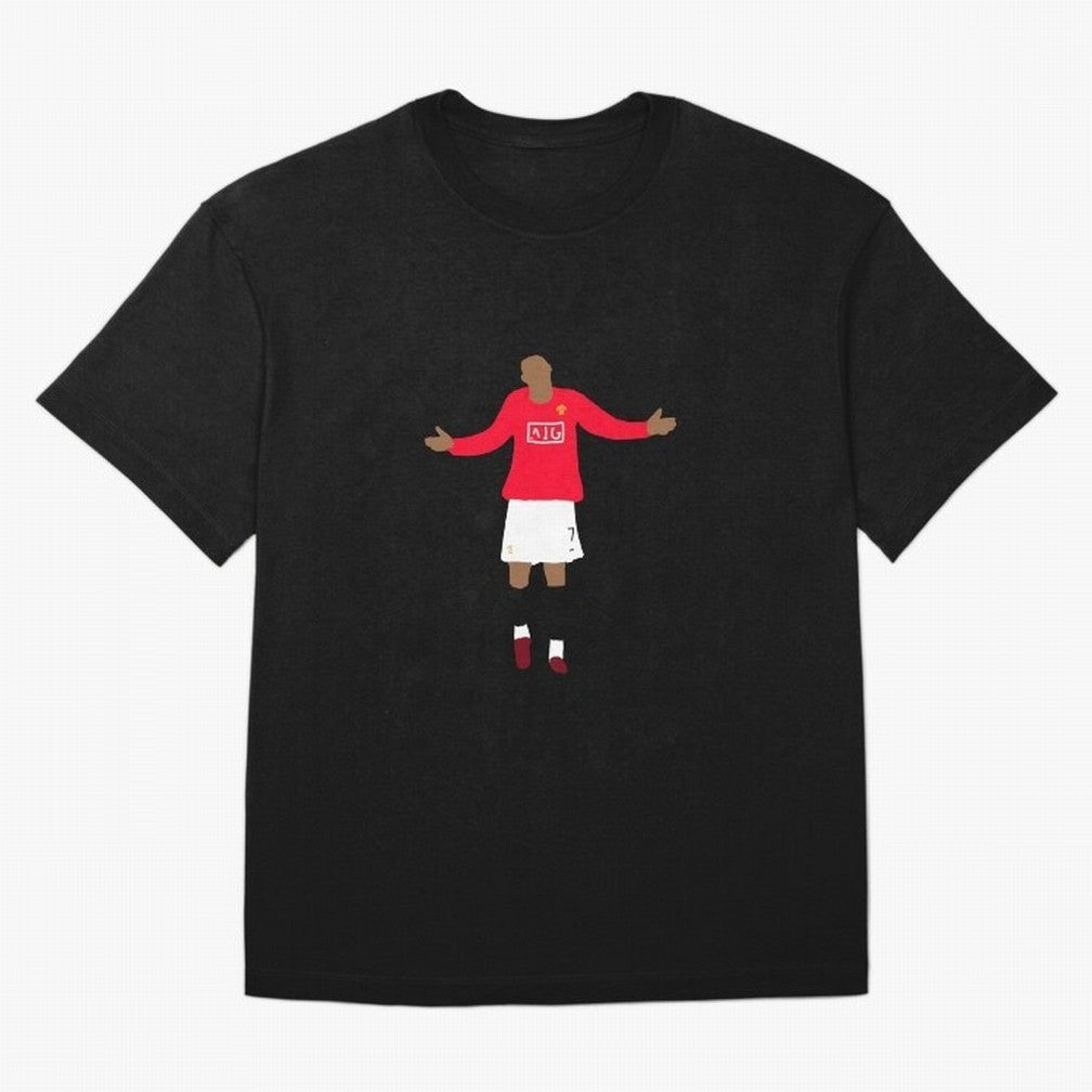 Cristiano Ronaldo Goal Celebration Illustration Oversized T-Shirt Bring Home Match Day Hype around FIFA World Cup 2026, Mbappe, Portugal, Goal Celebration Energy, Supporter Heritage, Football Icons and Worldwide Tournament Joy; Ideal for Fans Who