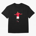 Cristiano Ronaldo Goal Celebration Illustration Oversized T-Shirt Bring Home Match Day Hype around FIFA World Cup 2026, Mbappe, Portugal, Goal Celebration Energy, Supporter Heritage, Football Icons and Worldwide Tournament Joy; Ideal for Fans Who