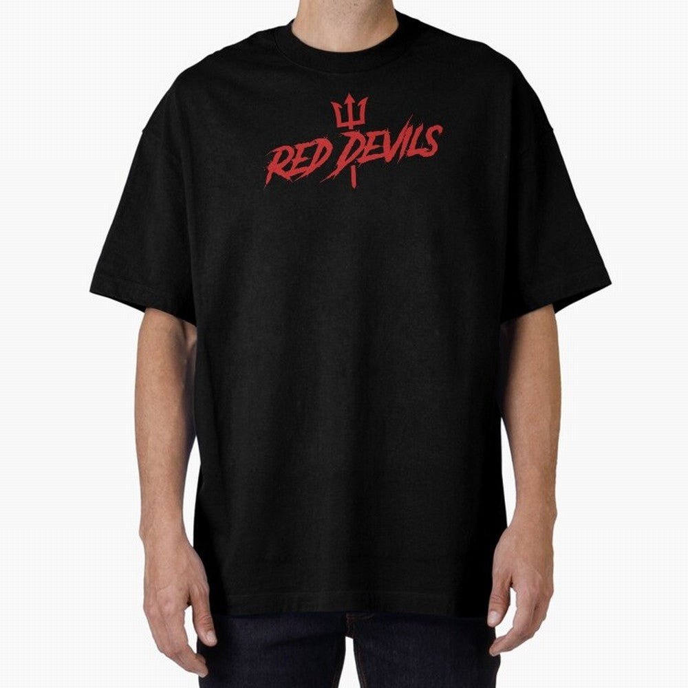 Red Devils Oversized T-Shirt Celebrate Rivalries and Pride in the FIFA World Cup 2026 Group Stage Journey through Cristiano Ronaldo Highlights, France Pride, Supporter Pride, Iconic Celebrations, Legendary Names and Global Match Day Energy; Great