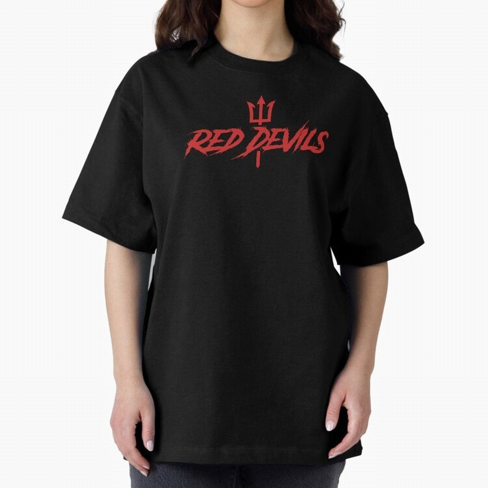 Red Devils Oversized T-Shirt Celebrate Rivalries and Pride in the FIFA World Cup 2026 Group Stage Journey through Cristiano Ronaldo Highlights, France Pride, Supporter Pride, Iconic Celebrations, Legendary Names and Global Match Day Energy; Great