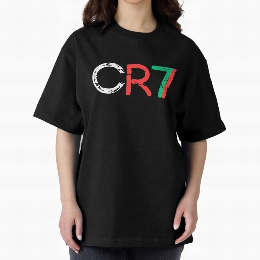 CR7 Portugal Colors Poster For Football Fans, Gift For Soccer Lovers Oversized T-Shirt Relive the Noise and Pride of FIFA World Cup 2026 USA Canada Mexico Spirit, Driven by Argentina, France and Brazil, Neymar, Stadium Memories, Football Loyalty,