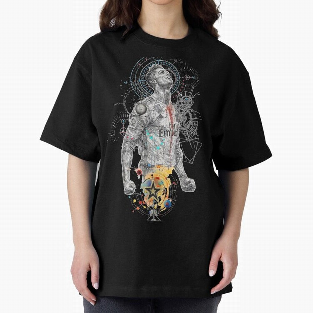 Cristiano Ronaldo Football Playmaker Oversized T-Shirt Turn Football Passion into the FIFA World Cup 2026 Journey through Mbappe and Neymar Highlights, England and Germany Pride, Match Day Excitement, Supporter Culture, Golden Goals and Global