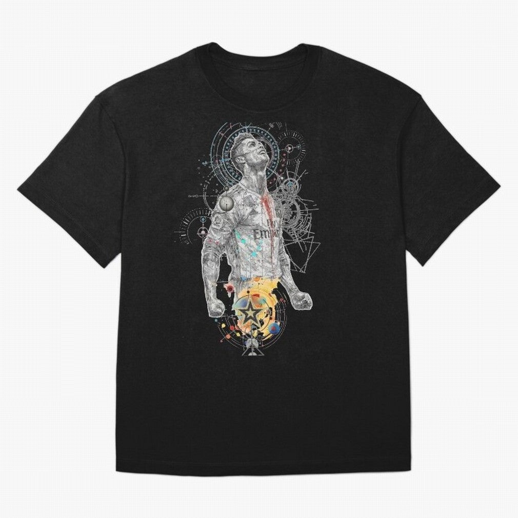 Cristiano Ronaldo Football Playmaker Oversized T-Shirt Turn Football Passion into the FIFA World Cup 2026 Journey through Mbappe and Neymar Highlights, England and Germany Pride, Match Day Excitement, Supporter Culture, Golden Goals and Global