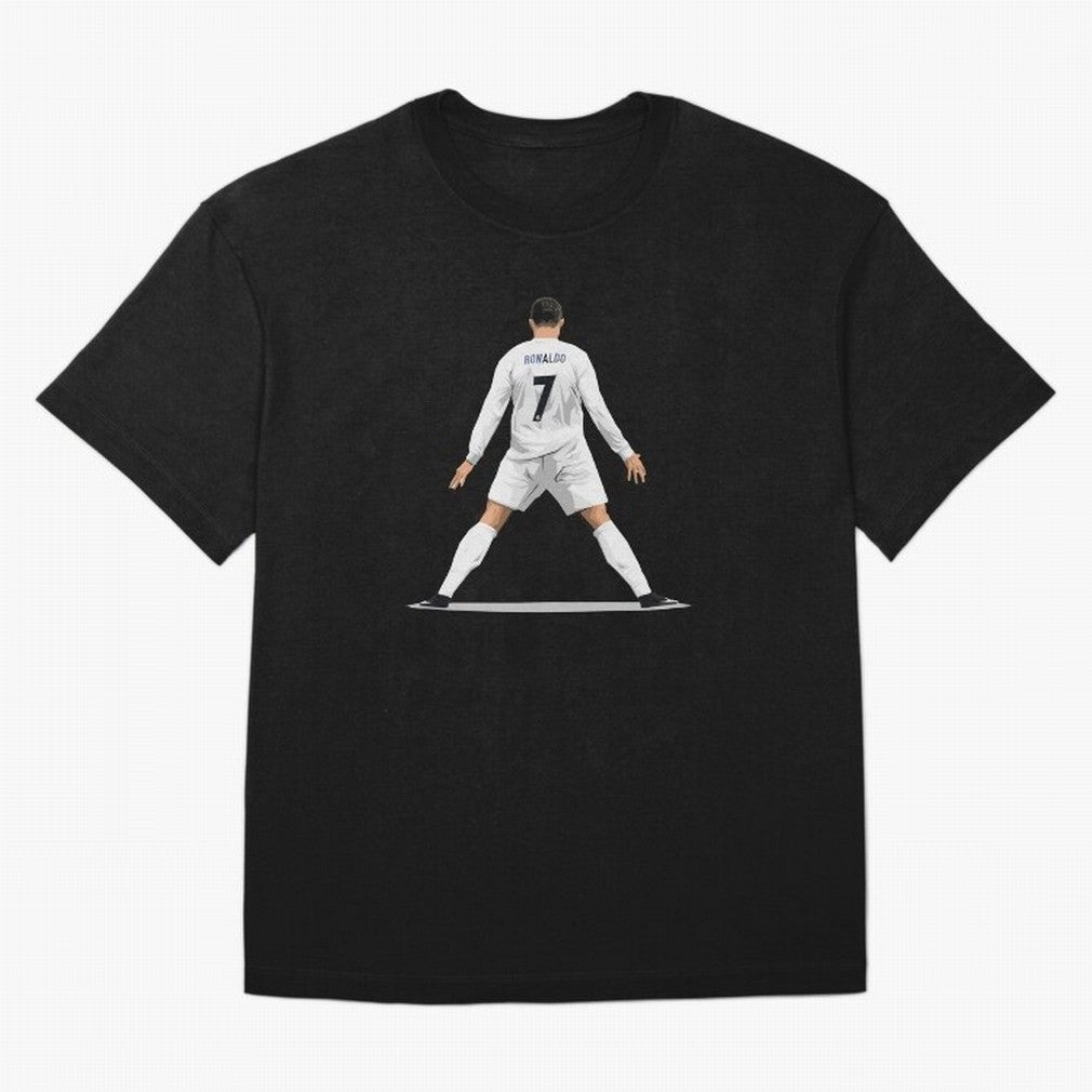 Cristiano Ronaldo Oversized T-Shirt Celebrate Every Goal in FIFA World Cup 2026 for Fans of Mbappe and Neymar and France, Bringing Tournament Hype, Historic Matchups, Family Viewing Parties and Global Sports Pride; Made for Collectors Who Enjoy