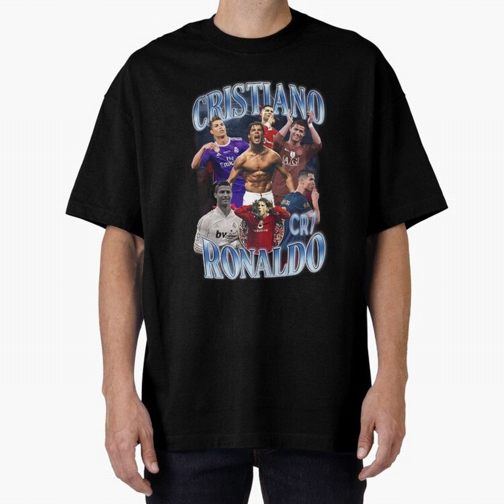CR7 Oversized T-Shirt Support the Legends of FIFA World Cup 2026 with CR7, Portugal Energy, Supporter Pride, Iconic Celebrations, Legendary Names and Global Match Day Energy; Made for Collectors Who Enjoy Iconic Players, Country Pride, Vintage