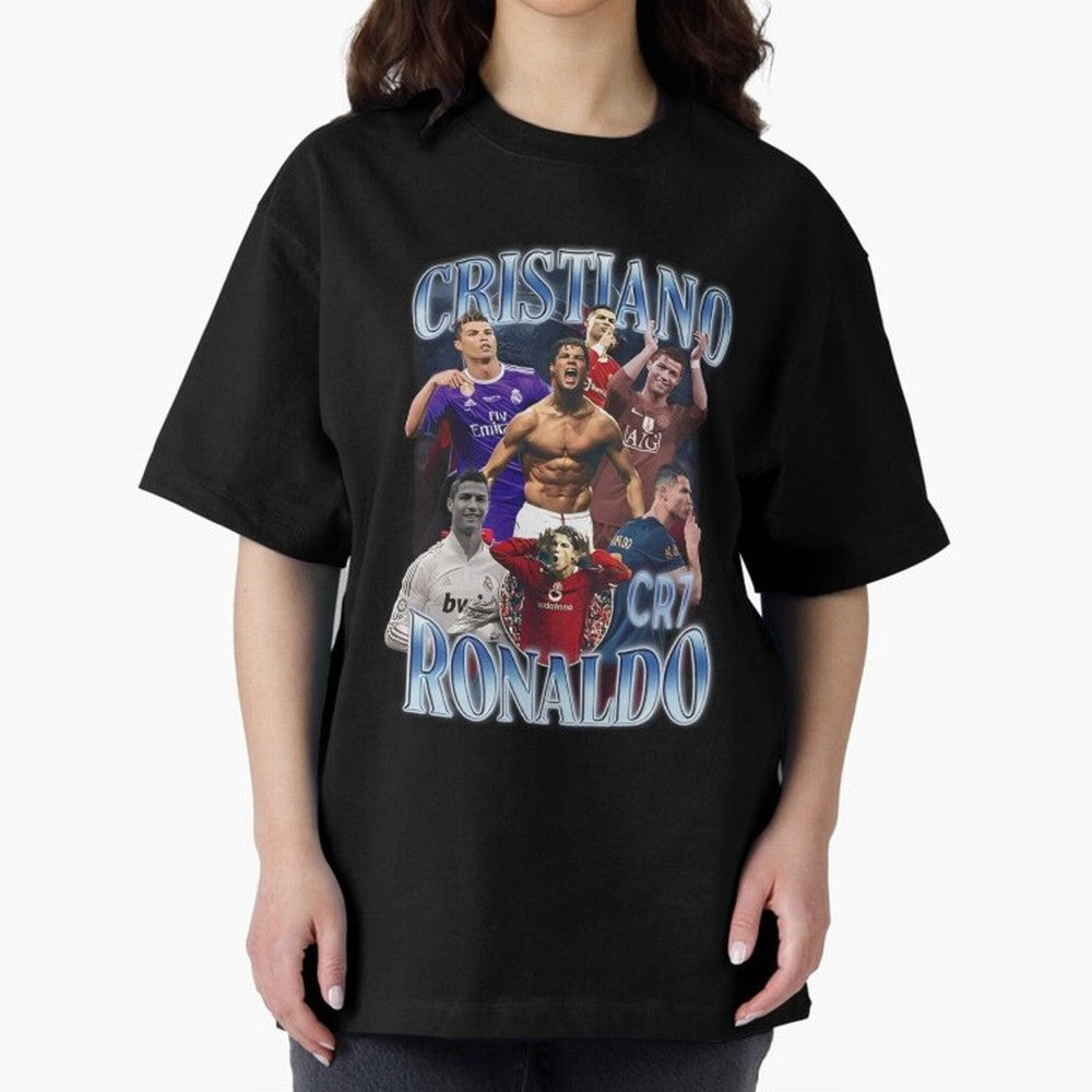 CR7 Oversized T-Shirt Support the Legends of FIFA World Cup 2026 with CR7, Portugal Energy, Supporter Pride, Iconic Celebrations, Legendary Names and Global Match Day Energy; Made for Collectors Who Enjoy Iconic Players, Country Pride, Vintage