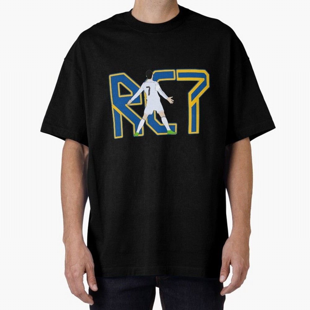 christiano soccer Oversized T-Shirt Celebrate Classic Football Spirit in Global Football Passion for FIFA World Cup 2026 USA Canada Mexico, Connected to Cristiano Ronaldo, Haaland and CR7, Spain and Netherlands, Soccer Culture, Superstar Moments,