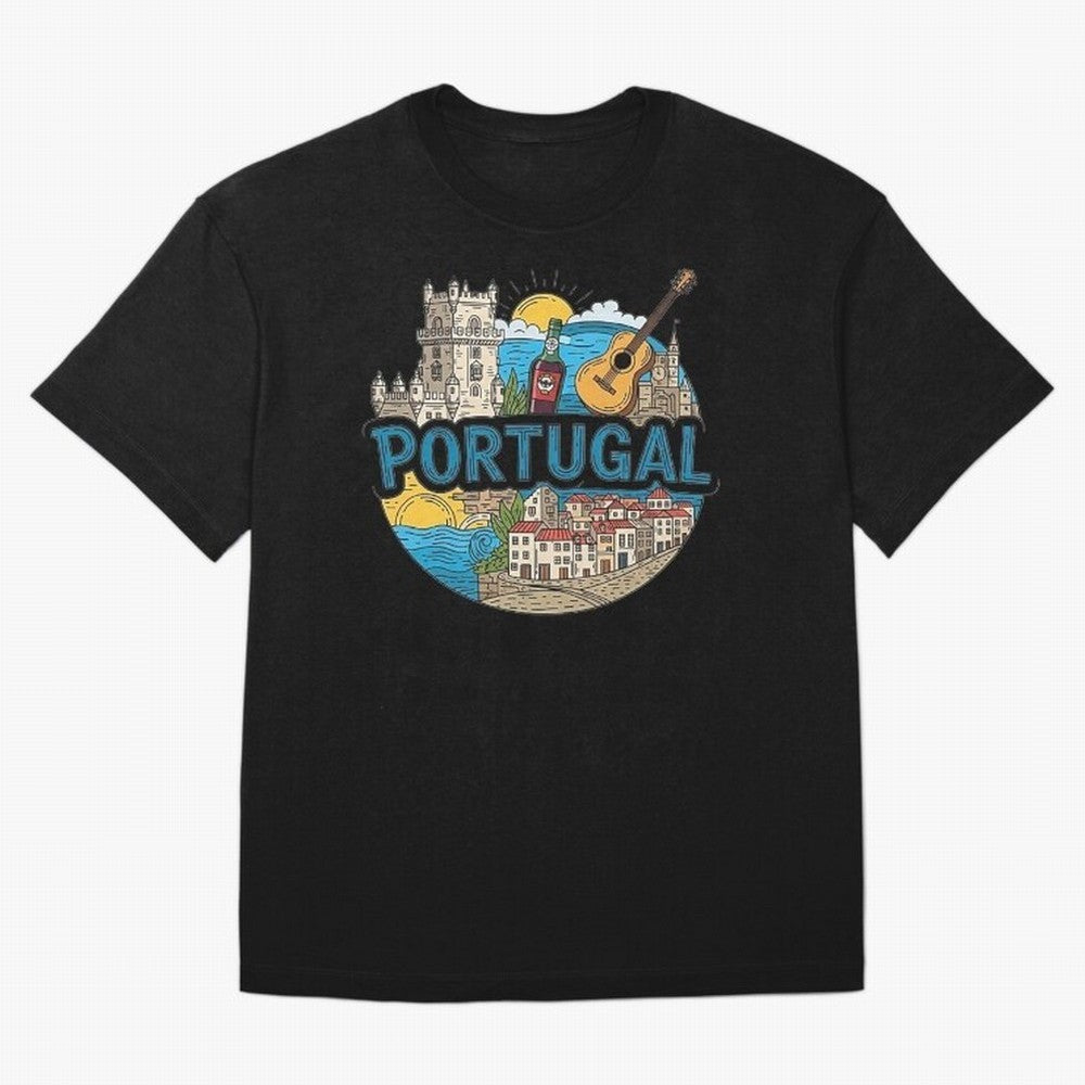 PORTUGAL Oversized T-Shirt Relive the Noise and Pride of the FIFA World Cup 2026 Journey through Messi, CR7 and Mbappe Highlights, Argentina and Brazil Pride, Football History, Final Match Energy, Crowd Noise and Once in a Lifetime Moments; Perfect
