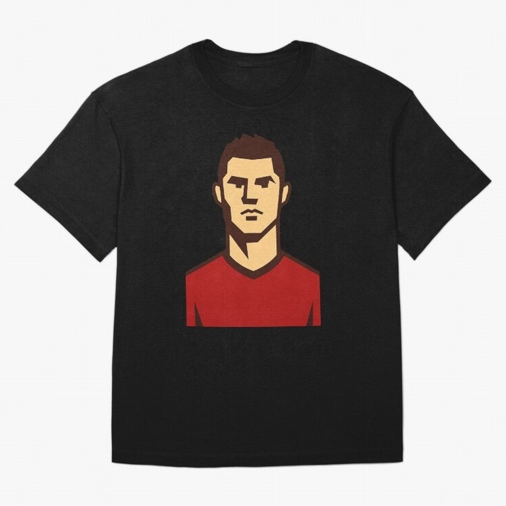 cristiano 2 Oversized T-Shirt Feel the Roar of Match Day Hype around FIFA World Cup 2026 USA Canada Mexico, Haaland, Spain, Match Day Excitement, Supporter Culture, Golden Goals and Global Football Passion; Perfect for Fans, Collectors, Family