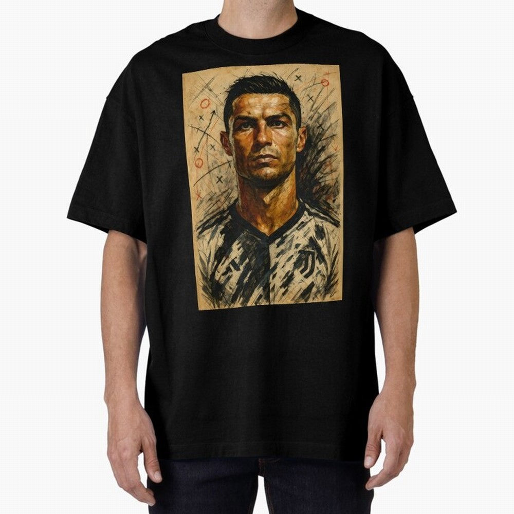 The Architect of Victory Oversized T-Shirt Feel the Heartbeat of FIFA World Cup 2026 Group Stage for Fans of Haaland and England and Germany, Bringing Football Passion, Legendary Performances, Festival Vibes and Supporter Community; Created for
