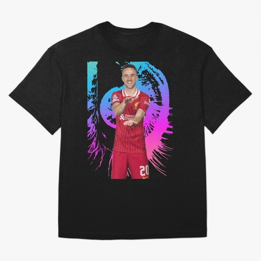 Diogo Jota Oversized T-Shirt Honor the Beautiful Game during FIFA World Cup 2026 Spirit, Celebrating England and Germany, Messi, CR7 and Mbappe, Game Day Rituals, Football Legends, Country Pride and the Road to the Final; Created for Match Day