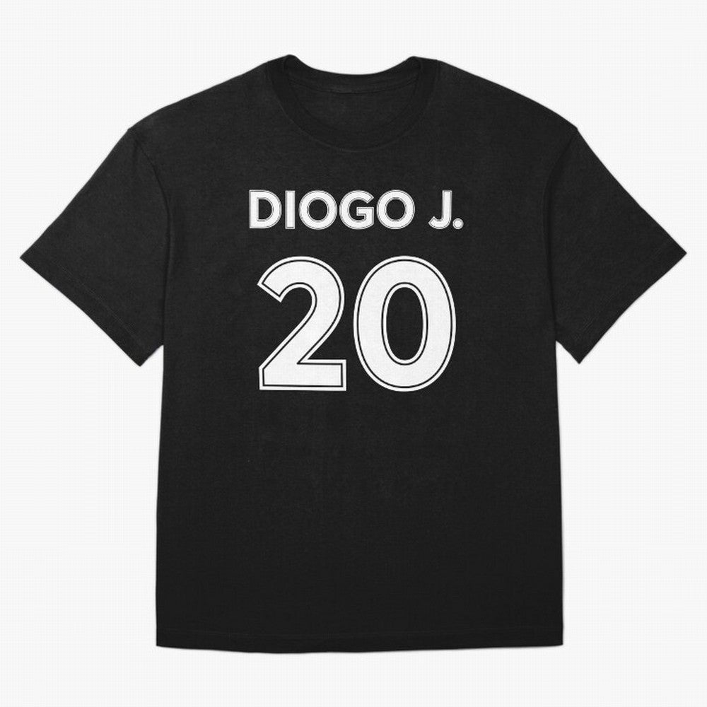 Diogo Jota number 20 Oversized T-Shirt Bring Global Tournament Vibes to FIFA World Cup 2026 USA Canada Mexico Driven by Neymar, Haaland and Cristiano Ronaldo, Brazil, Portugal and Argentina Energy, Champion Mindset, Group Stage Buzz, Knockout