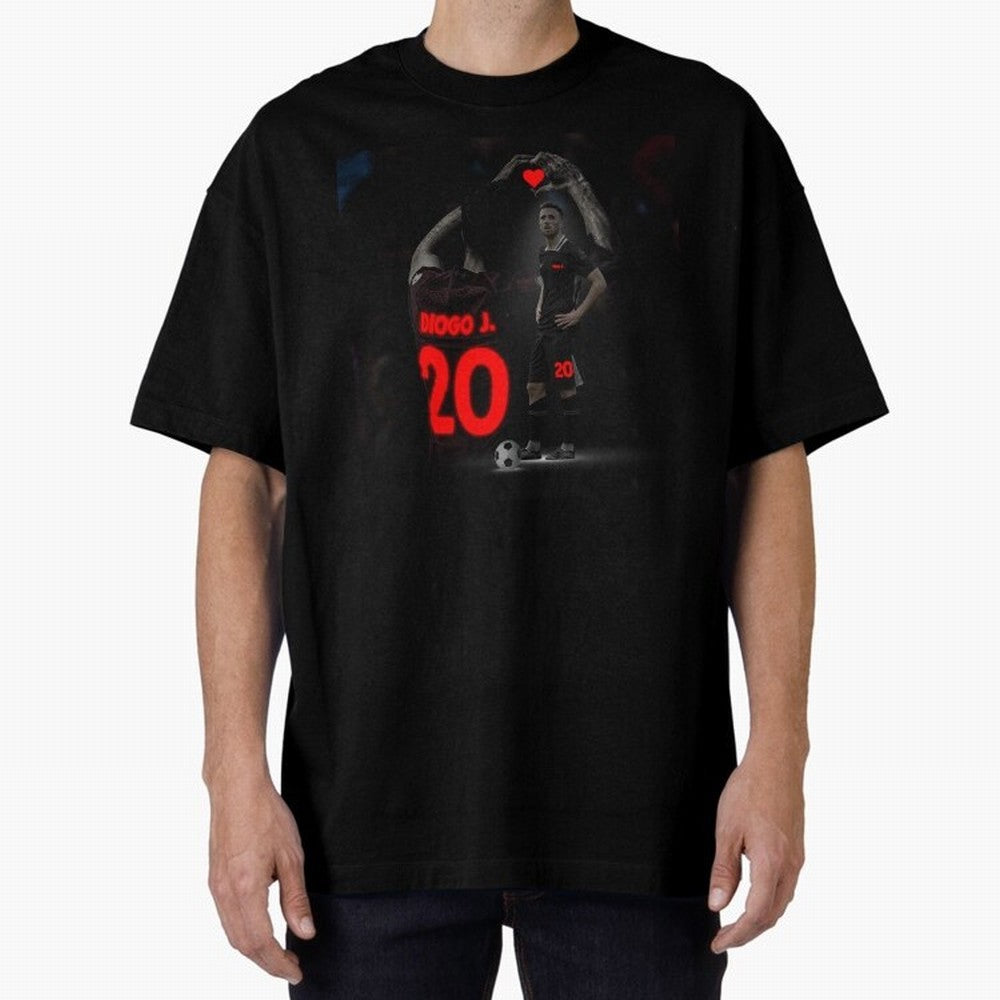 Diogo Jota poster Oversized T-Shirt Unlock Global Football Passion for FIFA World Cup 2026 USA Canada Mexico, Featuring Neymar, England, France and Netherlands, Fan Favorite Moments, National Team Passion, Big Match Drama and Soccer History;