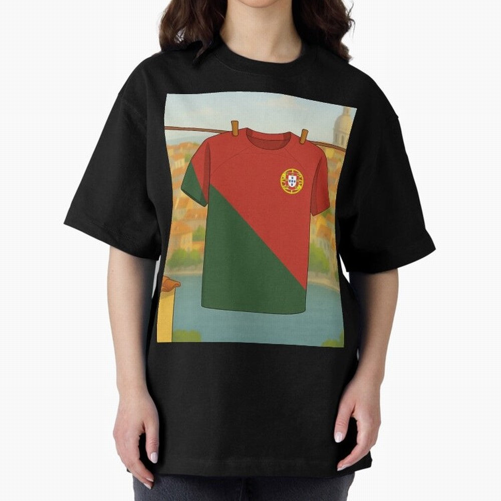 Our Love for Portugal Will never fade Oversized T-Shirt Bring Supporter Culture to FIFA World Cup 2026 USA Canada Mexico Spirit, Centered on Brazil, Messi, Soccer Culture, Superstar Moments, National Team Dreams and Competitive Fire; Made for