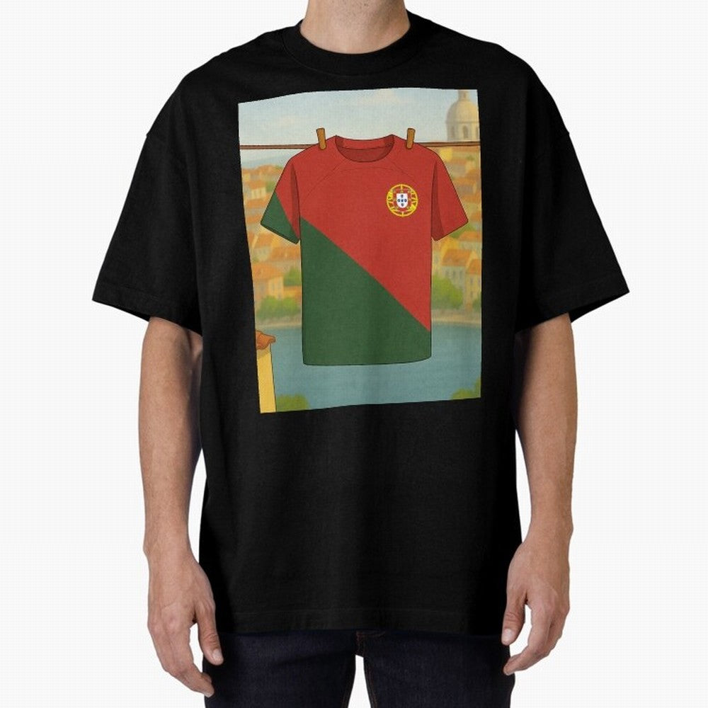Our Love for Portugal Will never fade Oversized T-Shirt Bring Supporter Culture to FIFA World Cup 2026 USA Canada Mexico Spirit, Centered on Brazil, Messi, Soccer Culture, Superstar Moments, National Team Dreams and Competitive Fire; Made for
