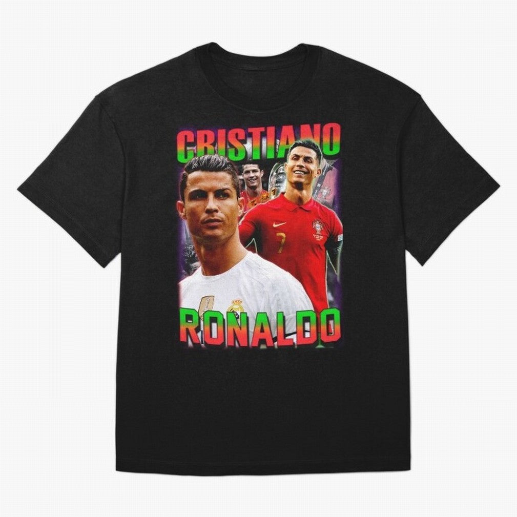 Cristiano Ronaldo Graphic Oversized T-Shirt Experience the FIFA World Cup 2026 Group Stage Journey through Messi and Cristiano Ronaldo Highlights, Argentina and Brazil Pride, Soccer Culture, Superstar Moments, National Team Dreams and Competitive