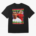 Cristiano Ronaldo Graphic Oversized T-Shirt Experience the FIFA World Cup 2026 Group Stage Journey through Messi and Cristiano Ronaldo Highlights, Argentina and Brazil Pride, Soccer Culture, Superstar Moments, National Team Dreams and Competitive