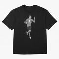 Cristiano Ronaldo Black and White Version Oversized T-Shirt Stand Out with Spirit from the FIFA World Cup 2026 Journey through Haaland Highlights, France Pride, Champion Mindset, Group Stage Buzz, Knockout Tension and Passionate Fan Culture; Great