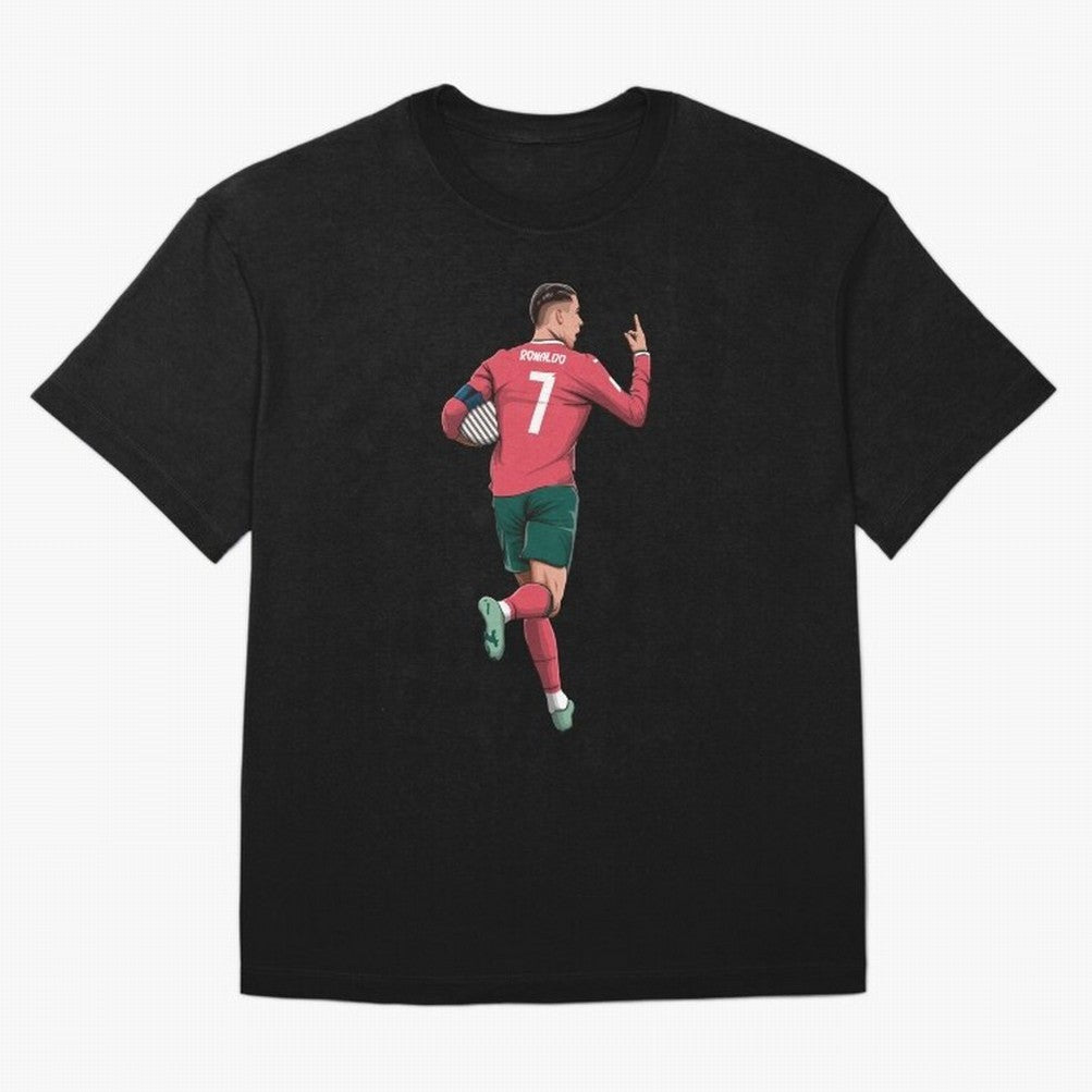 Cristiano Ronaldo Oversized T-Shirt Join the Countdown to the FIFA World Cup 2026 Group Stage Journey through Haaland and Mbappe Highlights, France Pride, Stadium Memories, Football Loyalty, International Chants and Championship Tradition; Ideal
