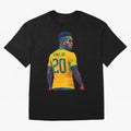 Vini Jr. Oversized T-Shirt Live for the Drama of Match Day Hype around FIFA World Cup 2026, Messi, Netherlands, Sports Nostalgia, International Competition, Famous Players and Unforgettable Victories; Ideal for Fans Who Follow Messi, Cristiano