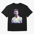 Ronaldo - retro Oversized T-Shirt Celebrate Football Heritage in Global Football Passion for FIFA World Cup 2026 Group Stage, Inspired by Cristiano Ronaldo, Haaland and CR7, Argentina and Brazil, Tournament Hype, Historic Matchups, Family Viewing