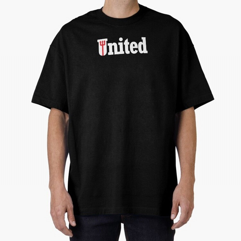 Manchester United Oversized T-Shirt Celebrate Soccer Greatness during the FIFA World Cup 2026 USA Canada Mexico Journey through Mbappe and Neymar Highlights, Brazil, Portugal and Argentina Pride, Champion Mindset, Group Stage Buzz, Knockout Tension