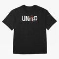 Manchester United - United Typography Oversized T-Shirt Represent Fans Who Live for FIFA World Cup 2026 USA Canada Mexico for Fans of Neymar and Argentina, Bringing Football Passion, Legendary Performances, Festival Vibes and Supporter Community;