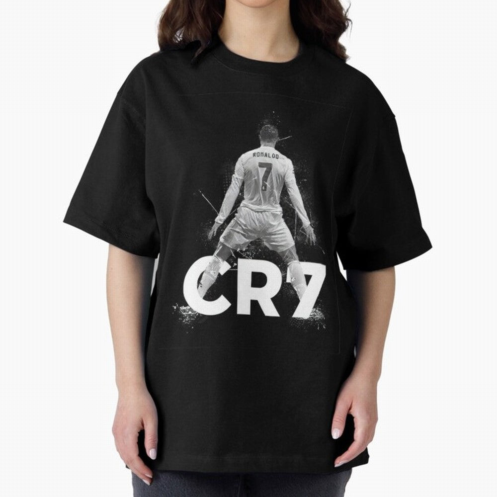 CR7 Oversized T-Shirt Bring Champion Energy into FIFA World Cup 2026 Group Stage Centered on Haaland, England Energy, Champion Mindset, Group Stage Buzz, Knockout Tension and Passionate Fan Culture; Perfect for Fans, Collectors, Family Gatherings,