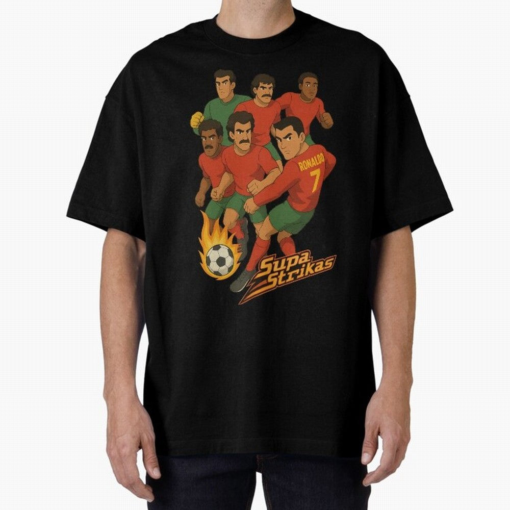 Supastrikas Portugal Team Version Oversized T-Shirt Bring Legendary Rivalry Energy to Match Day Hype around FIFA World Cup 2026, Cristiano Ronaldo, England and Germany, Champion Mindset, Group Stage Buzz, Knockout Tension and Passionate Fan